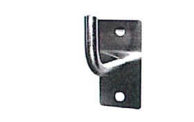 Wandhalter mit Rechteckplatte vertikal ohne Auflageschale HXO