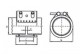 N-667 Straub-Flex 1L, Dichtmanschette EPDM, Verschluss Inox