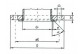 N-733-16 Losflansche, PN 16, EN 1092-1, Typ 02, Form A