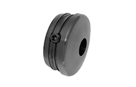 End piece of pipe with central hole, ground HEB End piece of pipe with central hole, ground HEB