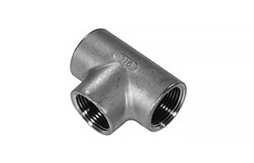 N-221 Tee, equal, internally threaded