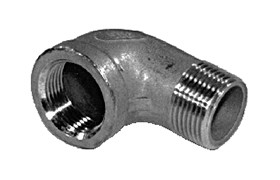 N-301 Street elbow 90°, equal, int./ext. threaded