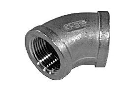 N-307 Elbow 45°, equal, internally threaded