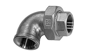 N-511 Union elbow plane face, internally threaded
