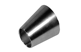 N-625 Reducer welded, excentric, without zylindric ends, standardlength (D-d)x3