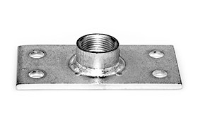 N-645 Pipe clamp with bolt and nut