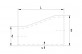 N-623 Reducer welded, excentric, with zylindric ends, standardlength (D-d)x3