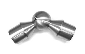 Coude à bille réglable, 54 - 180° HRV